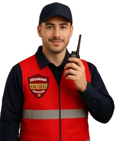 Guardia de seguridad profesional de Olseg Seguridad Privada
